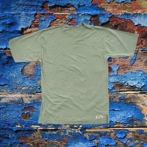 Vintage Bugle Boy Brand Olive Green Men's XL Short Sleeve T-Shirt